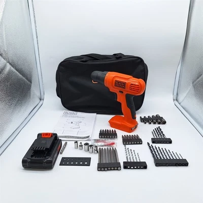 BLACK+DECKER 20V MAX Drill & Drill Bit Set, (BDC120VA100) *READ* - Image 1 of 4