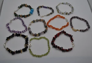 Splitter Armband mit Verschieden Steinen - Bild 1 von 11