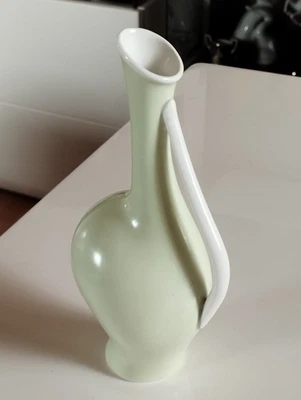 Rosenthal Vase Lindgrün, Schwangere Luise, Heidenreich, Höhe ca. 17,5 cm - Bild 1 von 4