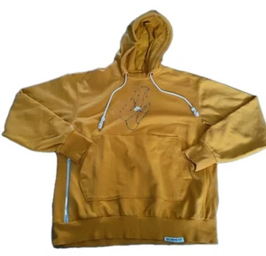 Nike Sweatshirt Basketball Dri-Fit Orange Hooded Pullover Mens Size M Loose Fit - Picture 1 of 17