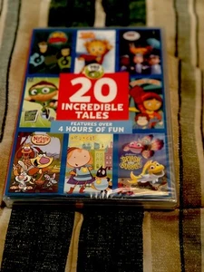 PBS KIDS - 20 incredible tales- 4 Hours Fun 2DVD 13 Series Callous + Sealed Mnt - Picture 1 of 2