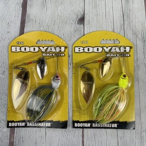 Señuelos Booyah Bait Co Bassinator Spinnerbait 2 piezas nuevos 1/2 OZ pesca de lubina - Imagen 1 de 5