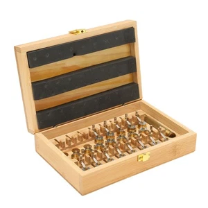 20 Modelle Uhr Hauptfederbeweger Ersatz Uhren Reparatursatz mit Holzbox - Bild 1 von 13