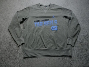 North Carolina Tar Heels Pullover Herren XL grau NCAA Basketball Nike Jordan - Bild 1 von 10