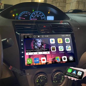Upgrade 4+64GB Car Radio For Toyota Vios Yaris 2007-2012 Android Stereo Carplay - Picture 1 of 14