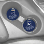KC ROYALS SANDSTONE  CAR COASTERS ABSORBENT SET (2) MLB