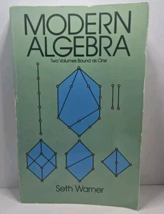 Modern Algebra Paperback Seth Warner - Imagen 1 de 2