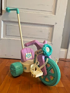 CPK Cabbage Patch Kids Doll Tricycle Big Wheel Bike 1985 Push Toy Excellent toy - Picture 1 of 11