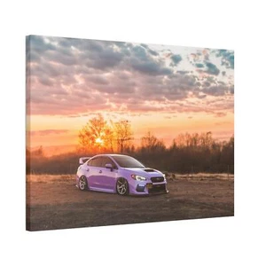 Subaru WRX High Resolution Museum Quality Horizontal Canvas Print #012 - Picture 1 of 10
