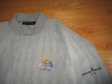 Johnnie Walker 1999 RYDER CUP Country Club BROOKLINE CC Zippered (LG) Jacket Cover