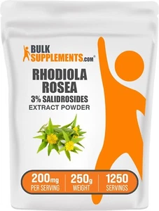BulkSupplements Rhodiola Extract (3% Salidroside) Powder - 200mg per Serving - Picture 1 of 12