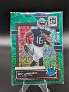 Treylon Burks 2022 Donruss Rated Rookie Optic Preview Green Velocity #P-312  - Bild 1 von 2
