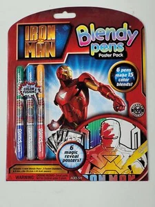 Iron Man 2 Blendy Pens Poster Pack Ages 5 + - Picture 1 of 2