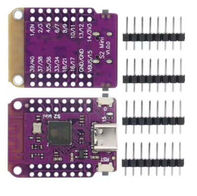 S2 Mini Type-C ESP32 4MB WiFi WLAN Modul Wemos NodeMCU Arduino - Bild 1 von 3