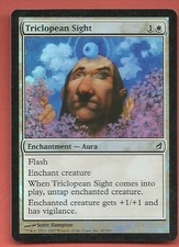 Magic The Gathering Foil Triclopean Sight NM Unplayed