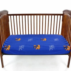 Kentucky Wildcats Baby Crib Fitted Sheet - Picture 1 of 6