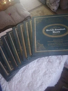 SALE!! Basic Library of the Worlds Greatest Music  #1-10 Inclusive Vinyl (1958) - Picture 1 of 18