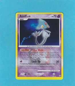Pokemon D&P: Legends Awakened Set - Azelf Crosshatch Holo League Promo # 19/146 - Picture 1 of 2