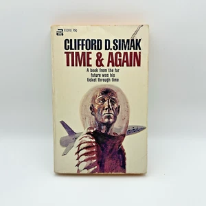 Time and Again by Clifford D. Simak Ace 1963 John Schoenherr Cover Vintage Book - Picture 1 of 4