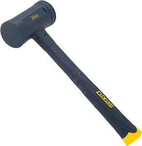 Dead Blow Hammer - 26 Oz Mallet with No-Mar Polyurethane & Cushion Grip Handle - - Picture 1 of 6