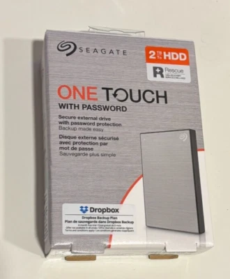 Seagate (STKY2000401) 2TB External Hard Drive - Silver - Image 1 of 2