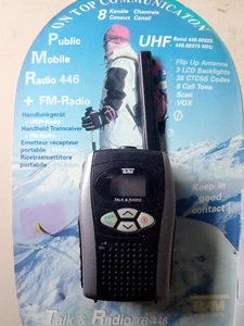 TEAM TR446 PMR 8 K 500mW historisch für Sammler gewerblich+privat nutzbar PMR K7 - Picture 1 of 6