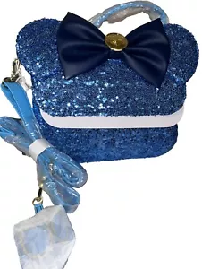 Bolso Bandolera Loungefly Disney Minnie Mouse Lentejuelas Hanukkah Dreidel Nuevo - Imagen 1 de 7