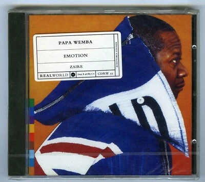 PAPA WEMBA CD (SEALED)  EMOTION (REAL WORLD) ZAIRE - Photo 1/2