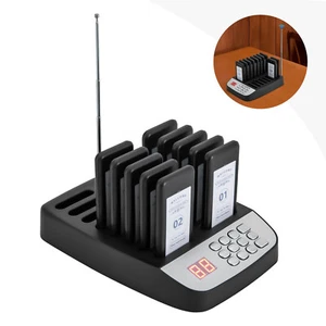 Restaurant kabelloses Pager Anrufsystem 10Szzer Warteschlange anrufen Pager Kellner - Bild 1 von 24
