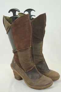 EL NATURALISTA DOME N766 WOMEN'S BROWN NUBUCK LEATHER BOOTS SIZE 37 VGC! - Bild 1 von 8