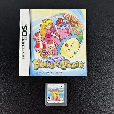 Картридж персиковый Nintendo DS Super Princess и руководство подлинный - Изображение 1 из 4