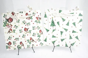 Emma Bridgewater ~ TREES/ROBINS ~ Christmas gift bag NEW - Picture 1 of 1