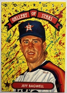 Jeff Bagwell #GS-7 Houston Astros 1992 Donruss Gallery Of The Stars NM - Picture 1 of 2