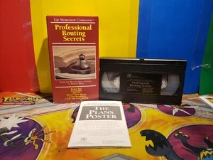 Professional Routing Secrets VHS Tape and Info Guide (VHS Tape 1992 VG Tested) - Picture 1 of 8