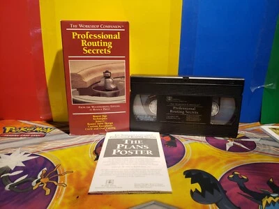 Professional Routing Secrets VHS Tape and Info Guide (VHS Tape 1992 VG Tested) - Image 1 of 4