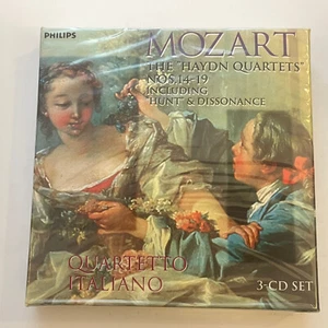 Mozart - The Haydn Quartets 14 - 19 Including Hunt & Dissonance (3 x CD) SEALED - Picture 1 of 2
