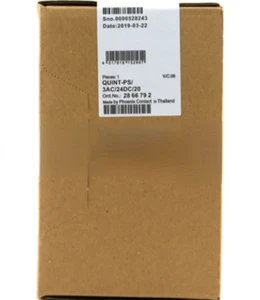 1pcs Original Phoenix Power Supply QUINT-PS/3AC/24DC/20 ( 2866792 ) New In Box - Picture 1 of 3