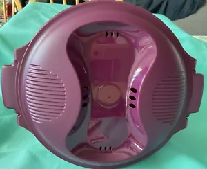 Tupperware Microwave Rice Maker Steamer Cooker Purple 2.2L/9.25 Cups - Picture 1 of 6