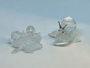 SWAROVSKI FIGUREN: 2x Schnecken OVP & Zertifikate - Bild 1 von 1