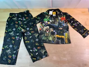 New Boy's Lego Batman Button Up PJ Set Sz 4/5 --Awesome Looking!!* - Picture 1 of 3