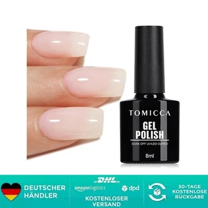 UV Nagellack Milchig Weiß 8ml Gel Nagellack Soak Off Langlebig Schnelltrocknend - Bild 1 von 2