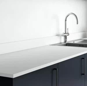 kitchen worktop white matt free LOCAL delivery 22mm - Picture 1 of 2