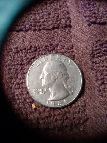 1986-p Washington Quarter Cover