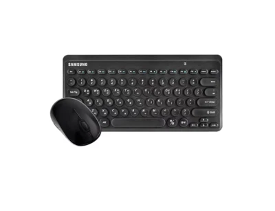 SAMSUNG SRP-9610B Wireless Mini Keyboard Mouse Set Black Superior Performance - Image 1 of 4