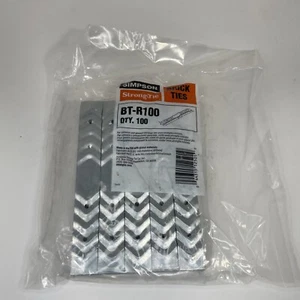 Simpson Brick Krawatten BT-R100 6-11/16" mal 7/8" starker Bindeziegelriemen - 100er Pack - Bild 1 von 2