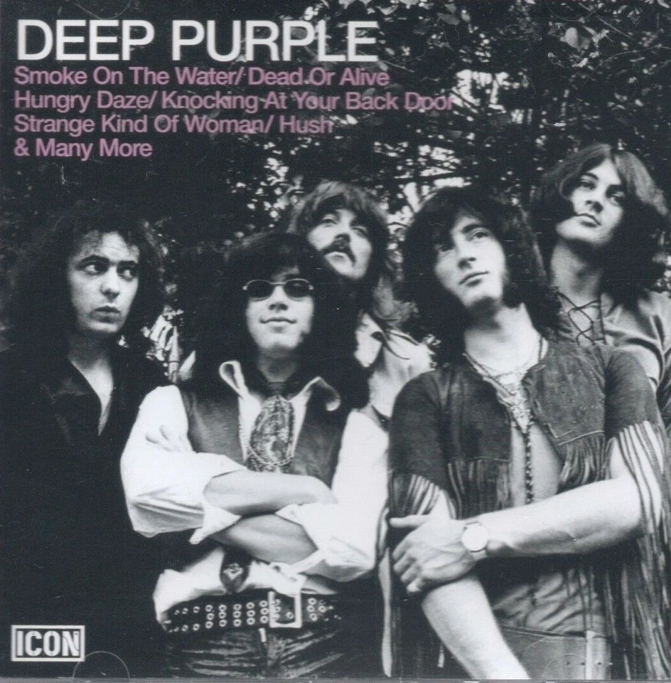 DEEP PURPLE - ICON CD ~ GREATEST HITS~BEST OF ~ RITCHIE BLACKMORE 70's *NEW* - Image 1 of 1