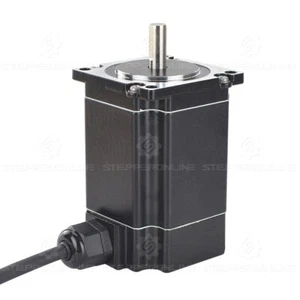 Motor paso a paso STEPPERONLINE Nema 23 1.8° 5A 2Nm Φ8mm IP65 impermeable CNC - Imagen 1 de 6