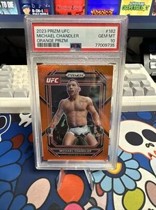 2023 UFC Panini Prizm MICHAEL CHANDLER Teal Prizm /49 PSA 10 GEM MINT! 🔥🔥🔥🥵 - Picture 1 of 2