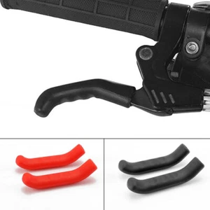 2x Mountain Bike Handlebar Grip Cover Wrap Brake Lever Anti-slip Cover Protector - Zdjęcie 1 z 9