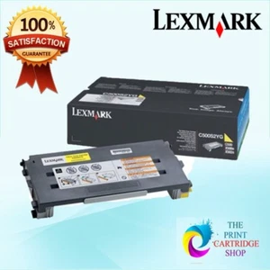 New & Original Lexmark C500S2YG Yellow Toner Cartridge C500n X500N X502 1.5K - Picture 1 of 1